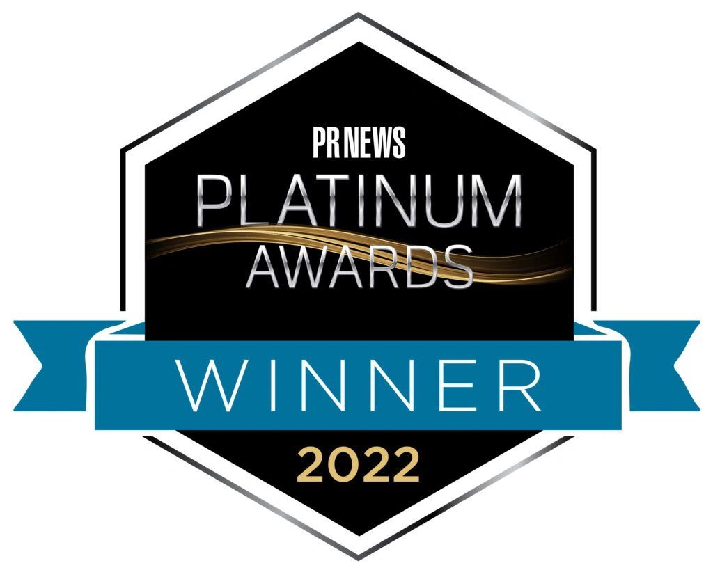 PR News Platinum Awards Winner 2022