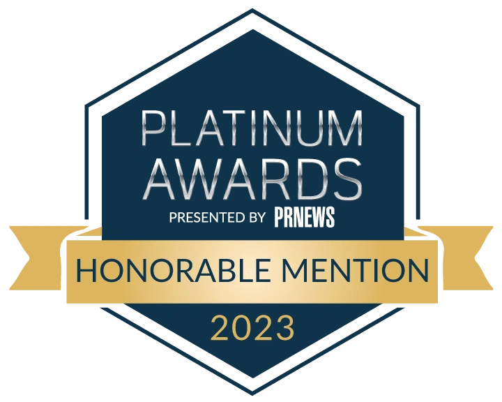 PR News Platinum Awards Honorable Mention 2023