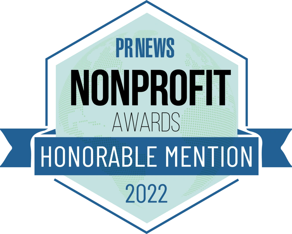 PR News Nonprofit Awards Honorable Mention 2022