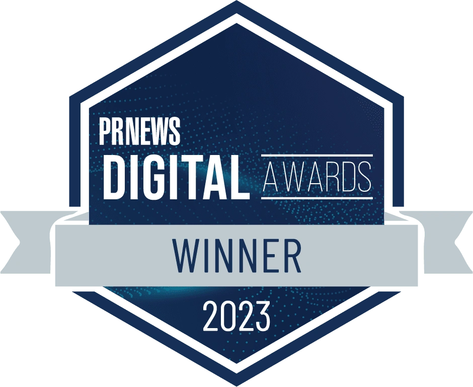 PR News Digital Awards Winner 2023